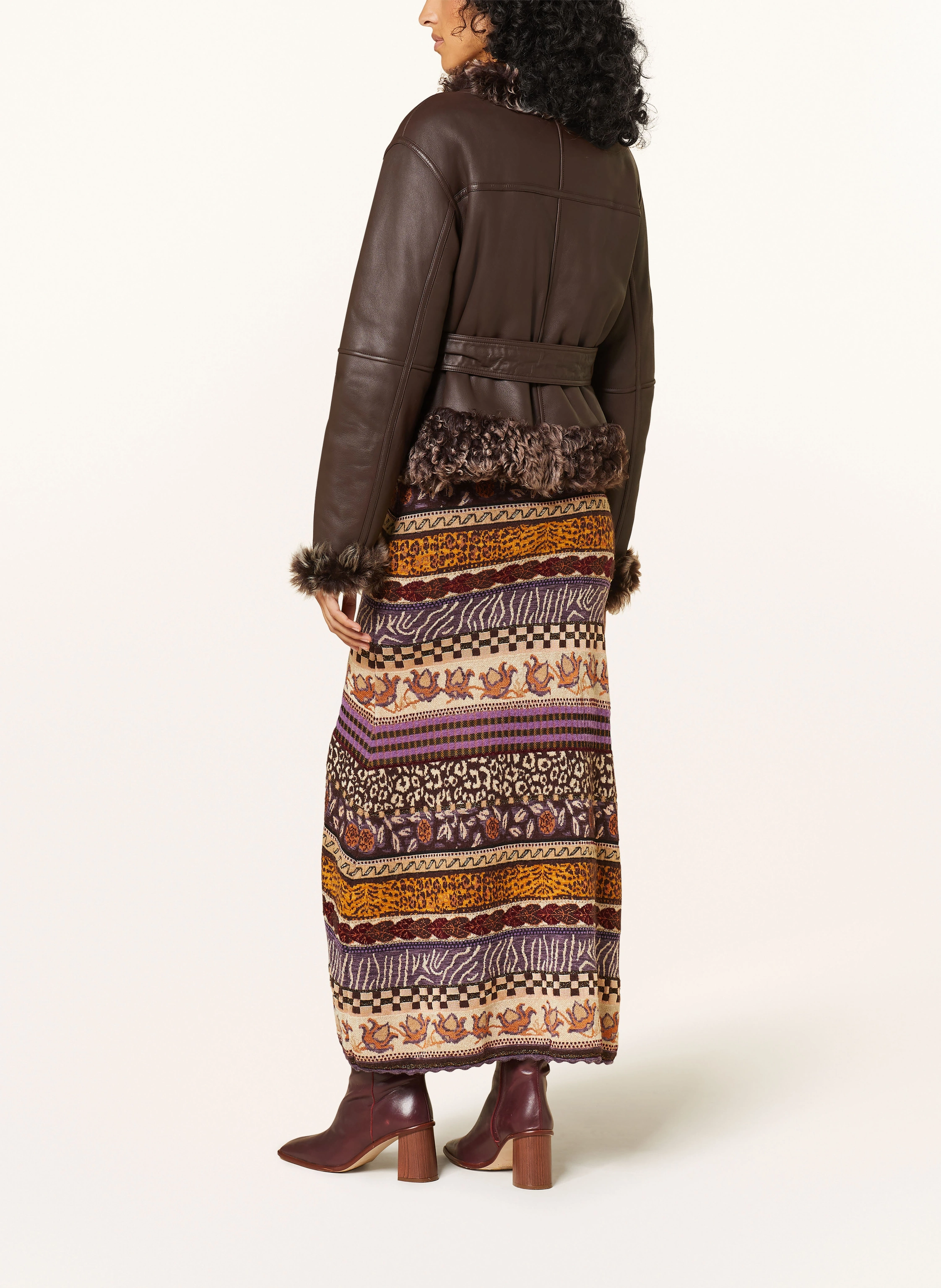 ULLA JOHNSON Lammfell-Jacke YULIA zum Wenden