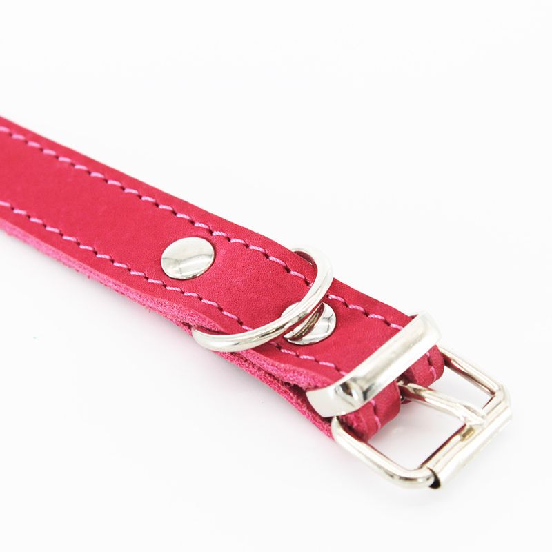 Collier Heim avec broderie, rose