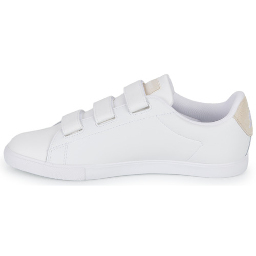 Le Coq Sportif - ELSA VELCROS - Blanc / Beige