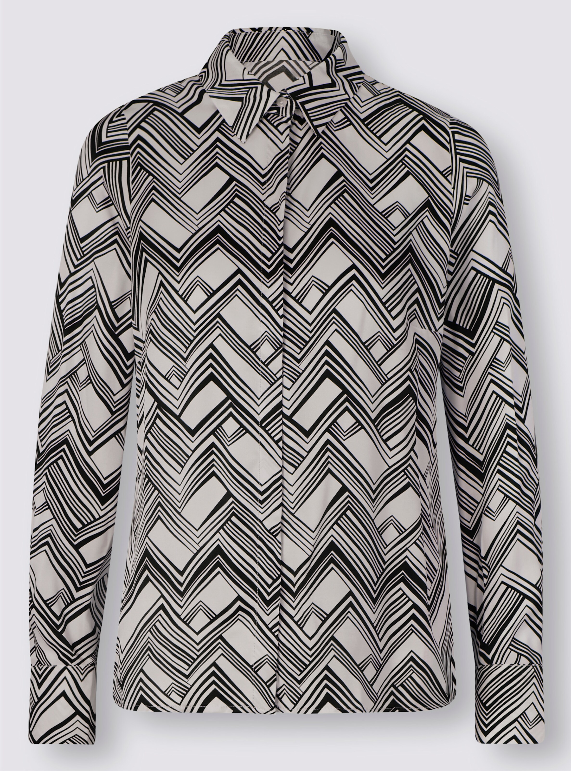 Druckbluse