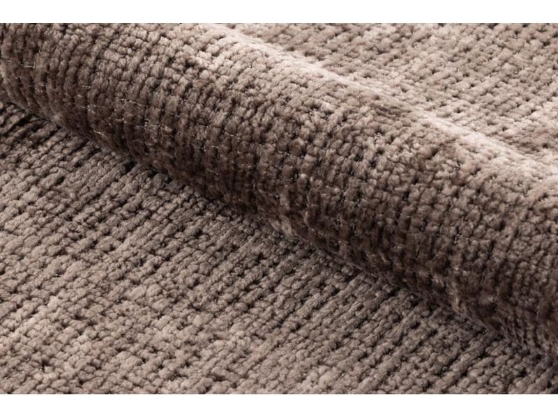 AC Design Stuhl Eddie 2 Stück, Braun Esszimmerstuhl mit Chenille-Bezug