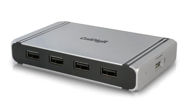 CalDigit ELEMENT Thunderbolt 4 hub 4xTB4 4x USB-A Gen 3.2 10 Gbps 8K Windows og Mac