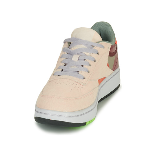 Reebok Classic - CLUB C DOUBLE - Beige / bordeau
