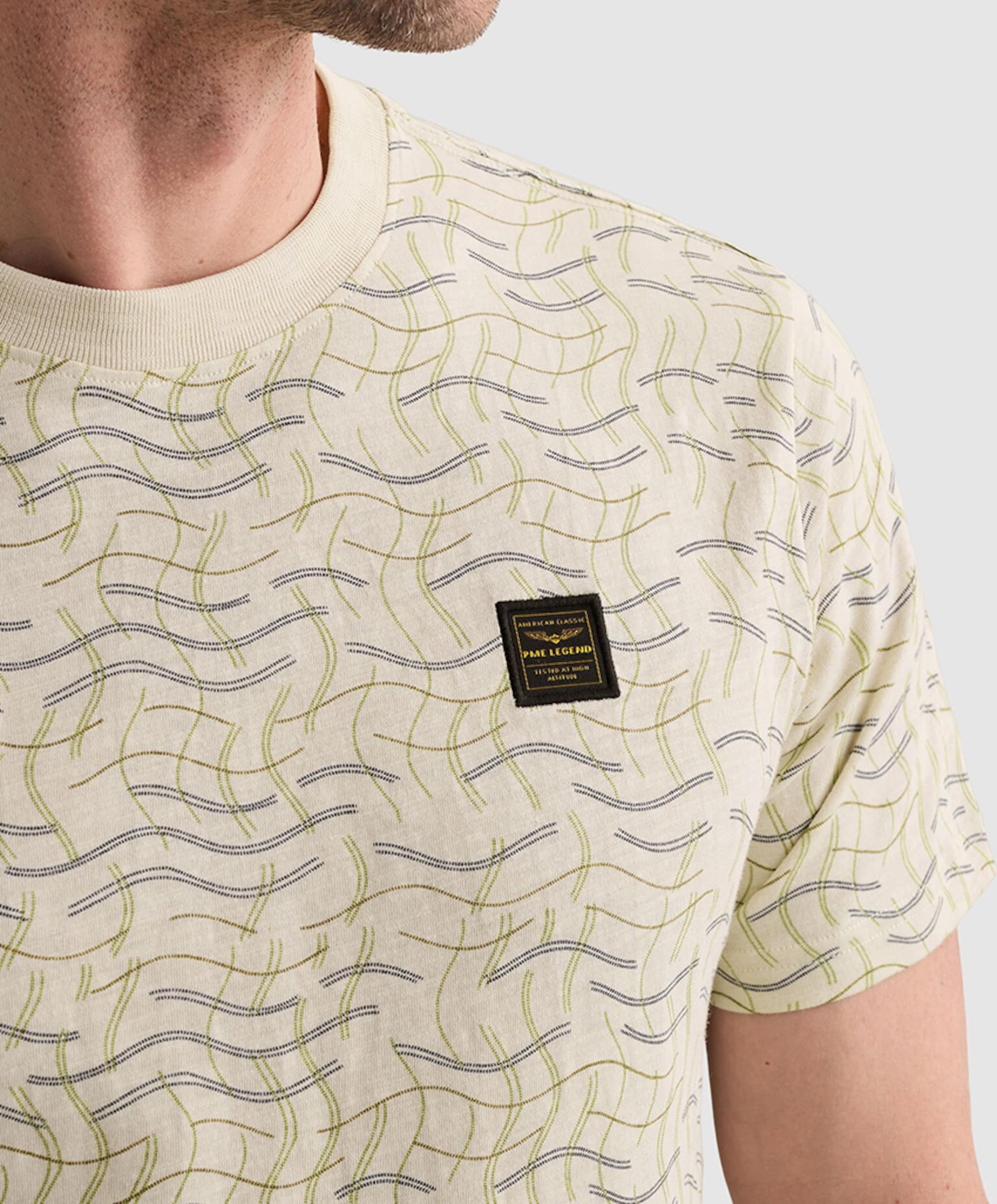 PME Legend Heren T-shirt ecru