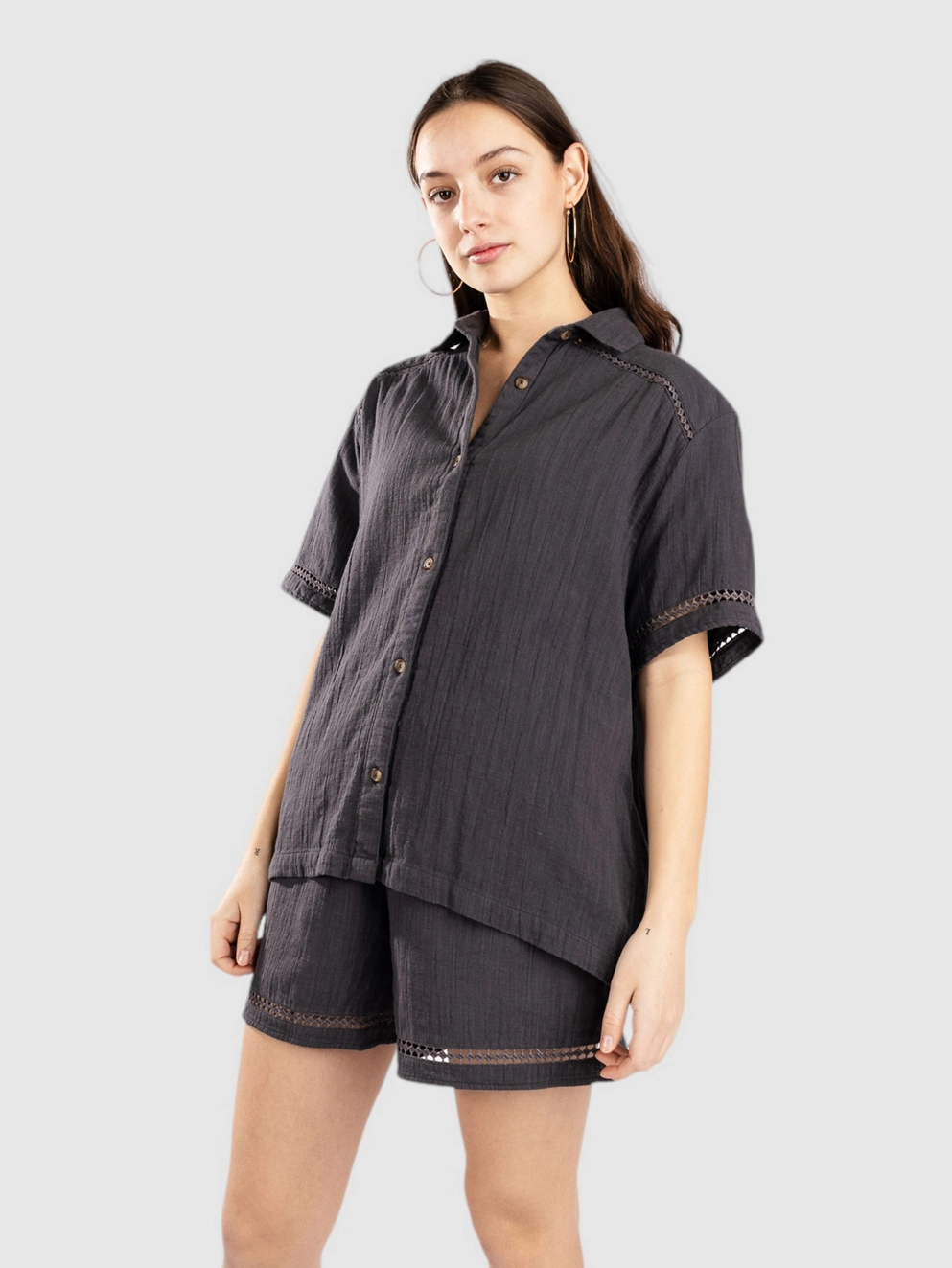 Billabong Summers End Shirt black sands