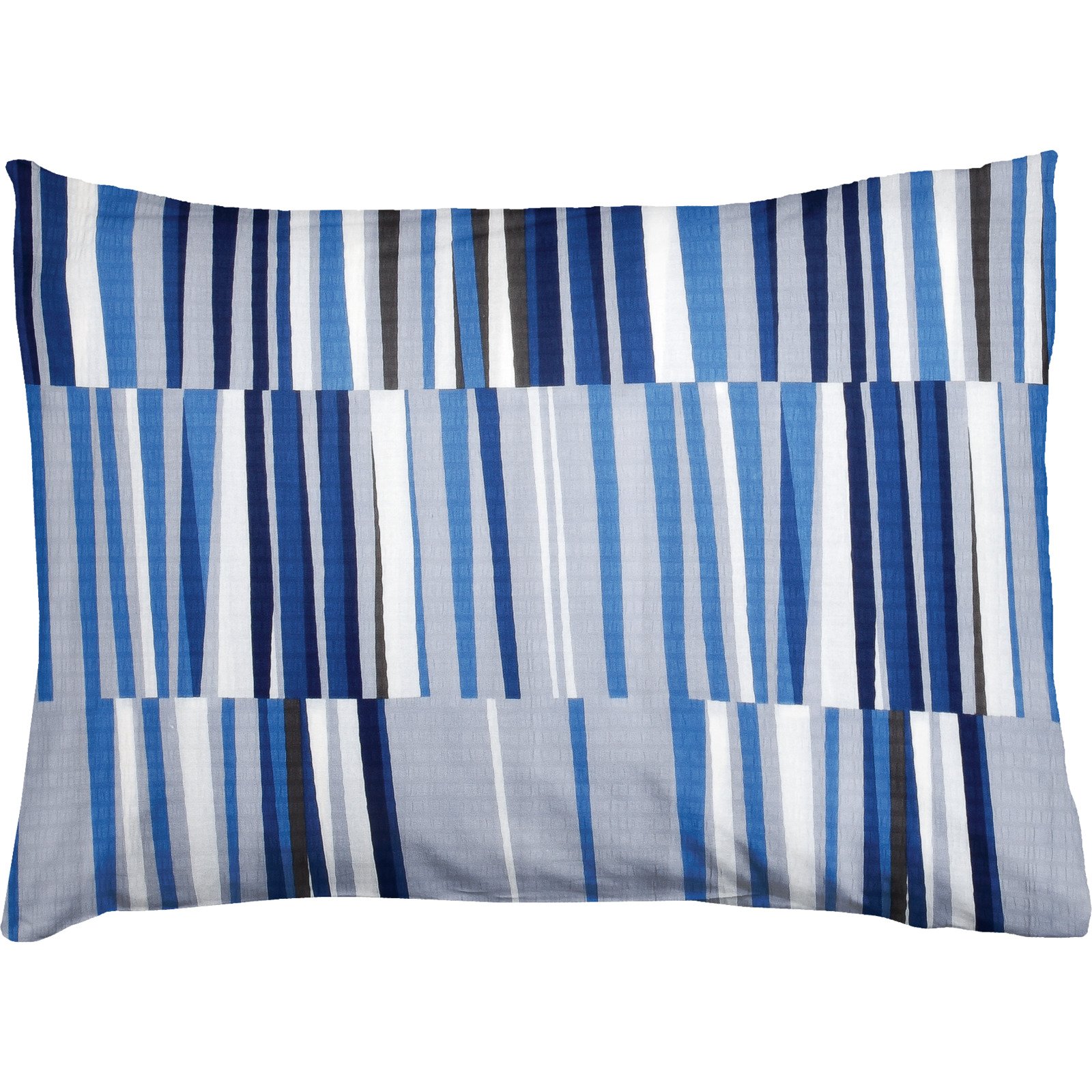 Bettwäsche Seersucker blau