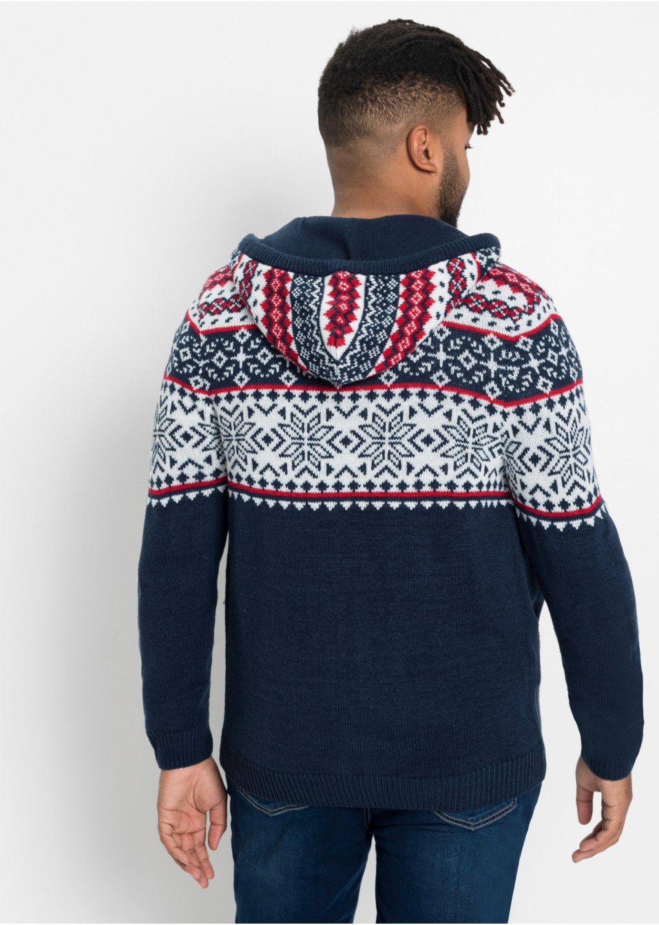 Gilet en maille norvegien