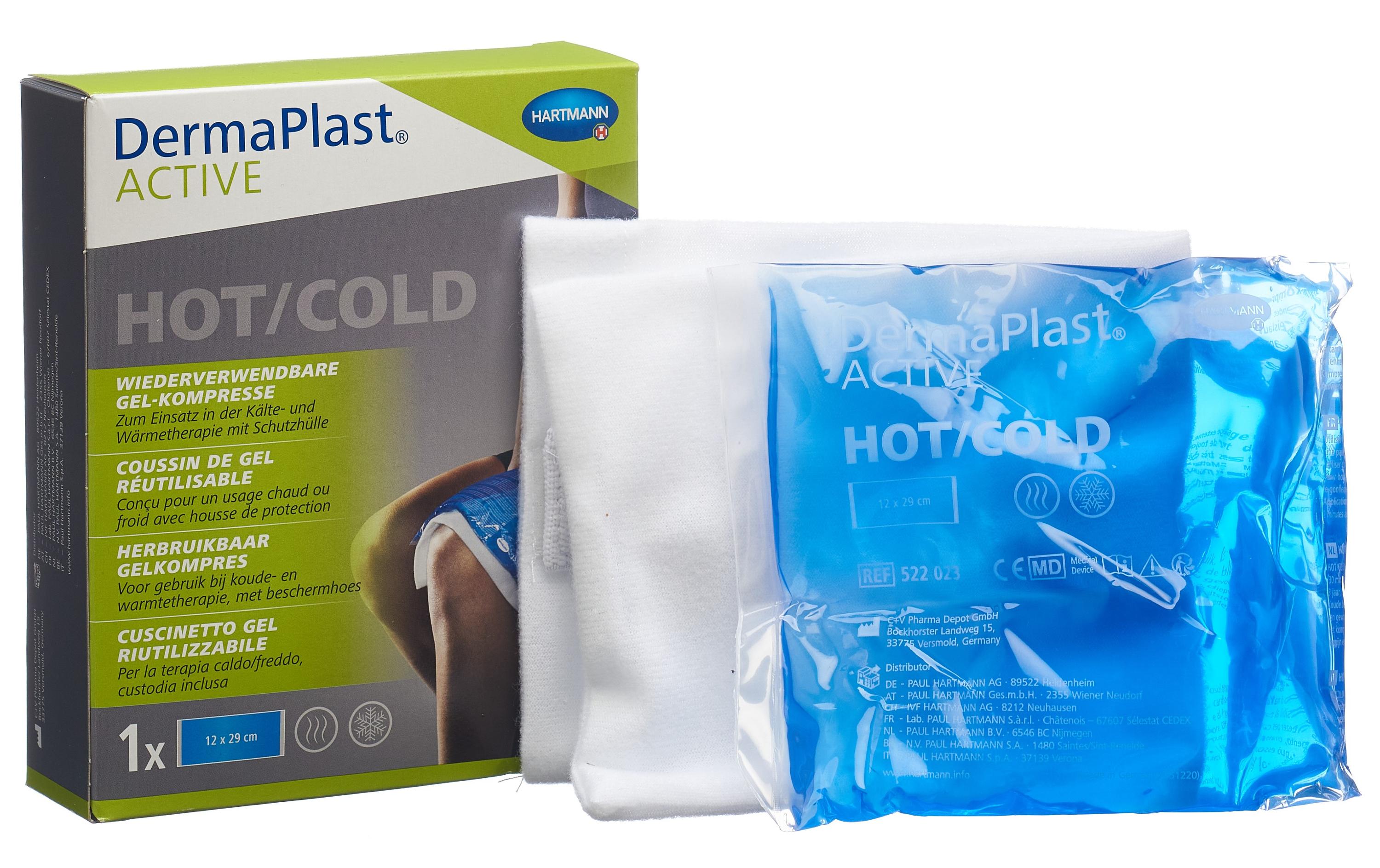 Kompresse Active Hot / Cold 12 x 29 cm 1 StückWiederverwendbare Gel-Kompresse