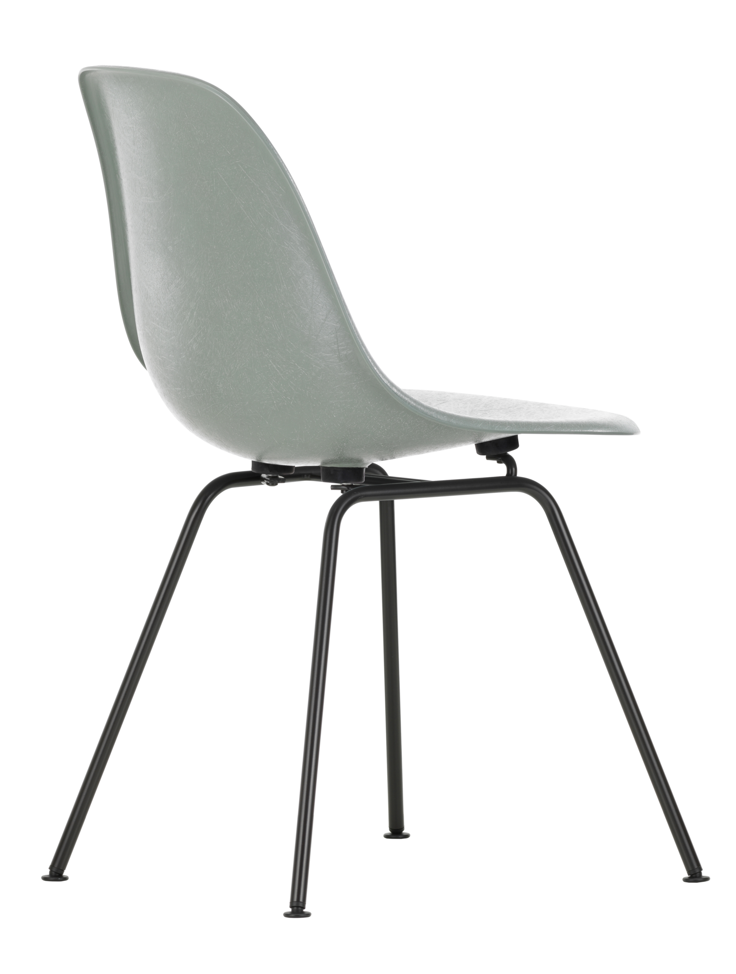 Eetkamerstoel DSX Fiber basic dark onderstel sea foam green