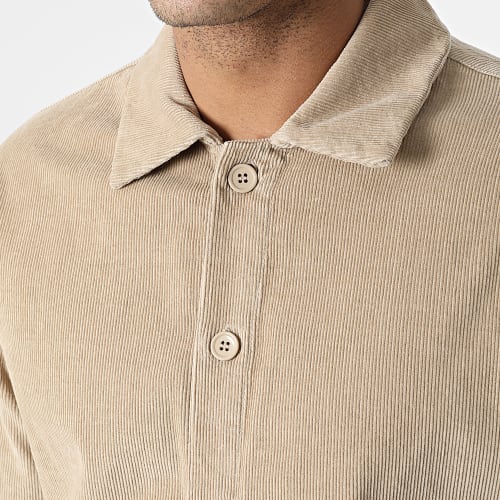 Ensemble Surchemise et Pantalon Beige