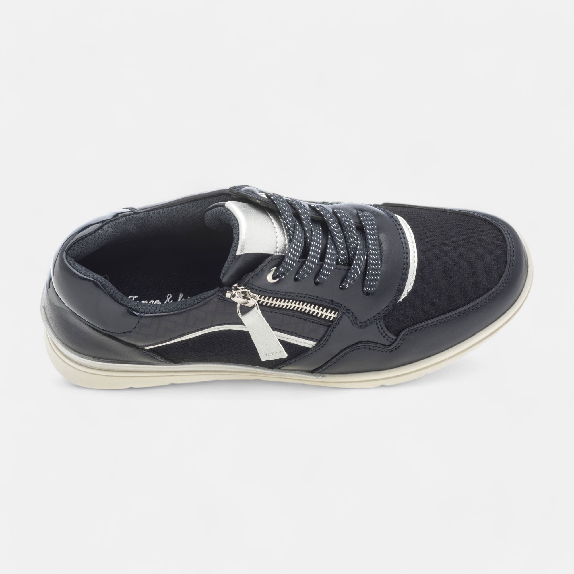Baskets basses Femme bleu marine