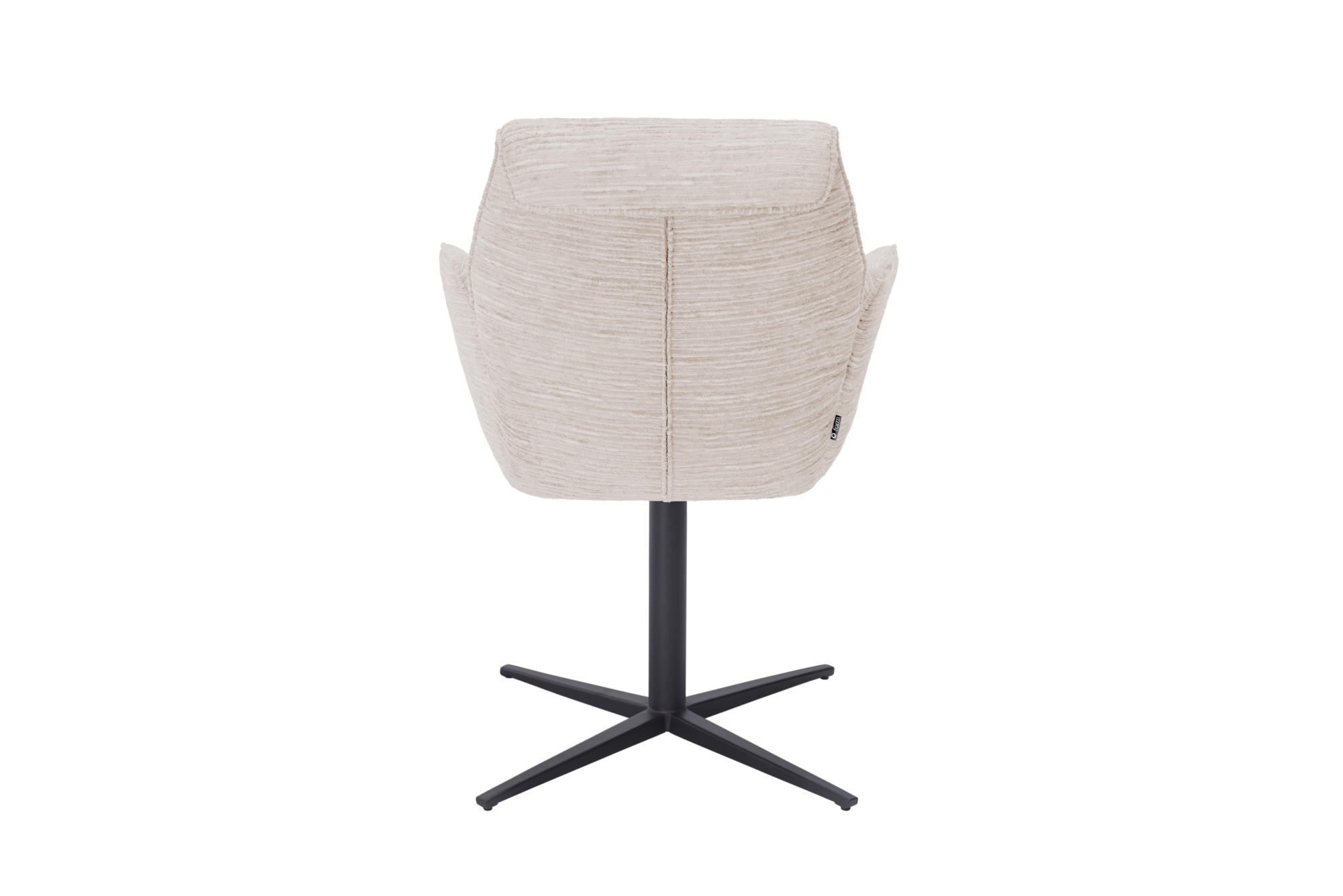 Ivy draaistoel stof beige aanbieding