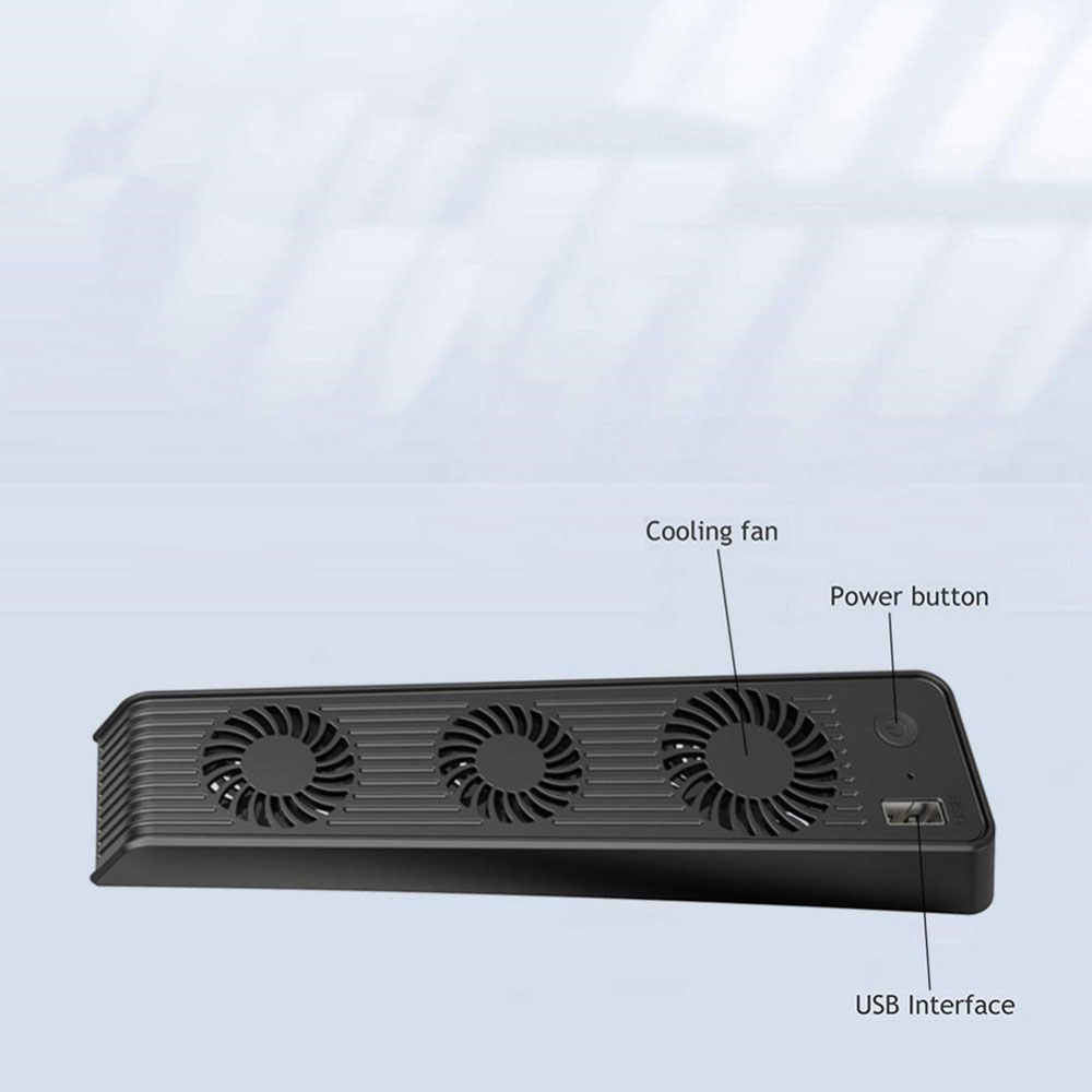 Sony PlayStation PS5 USB A Kühler / Lüfter - Schwarz