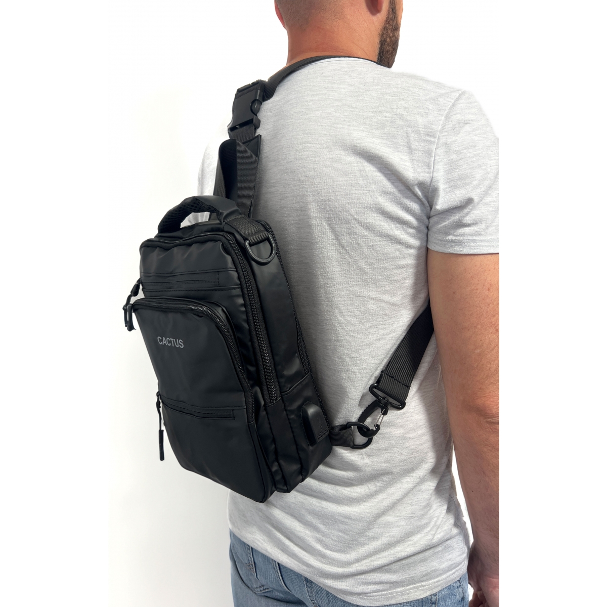 Cactus Sac  homme bandoulière multi-fonctions Cactus