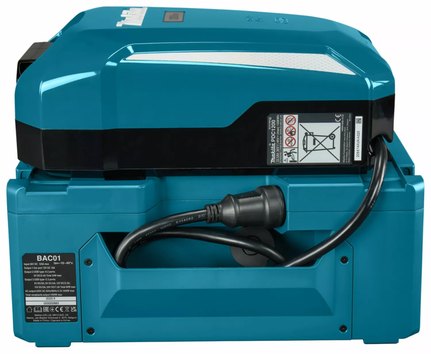 Makita BAC01 Mobiele Stroomvoorziening incl PDC1200