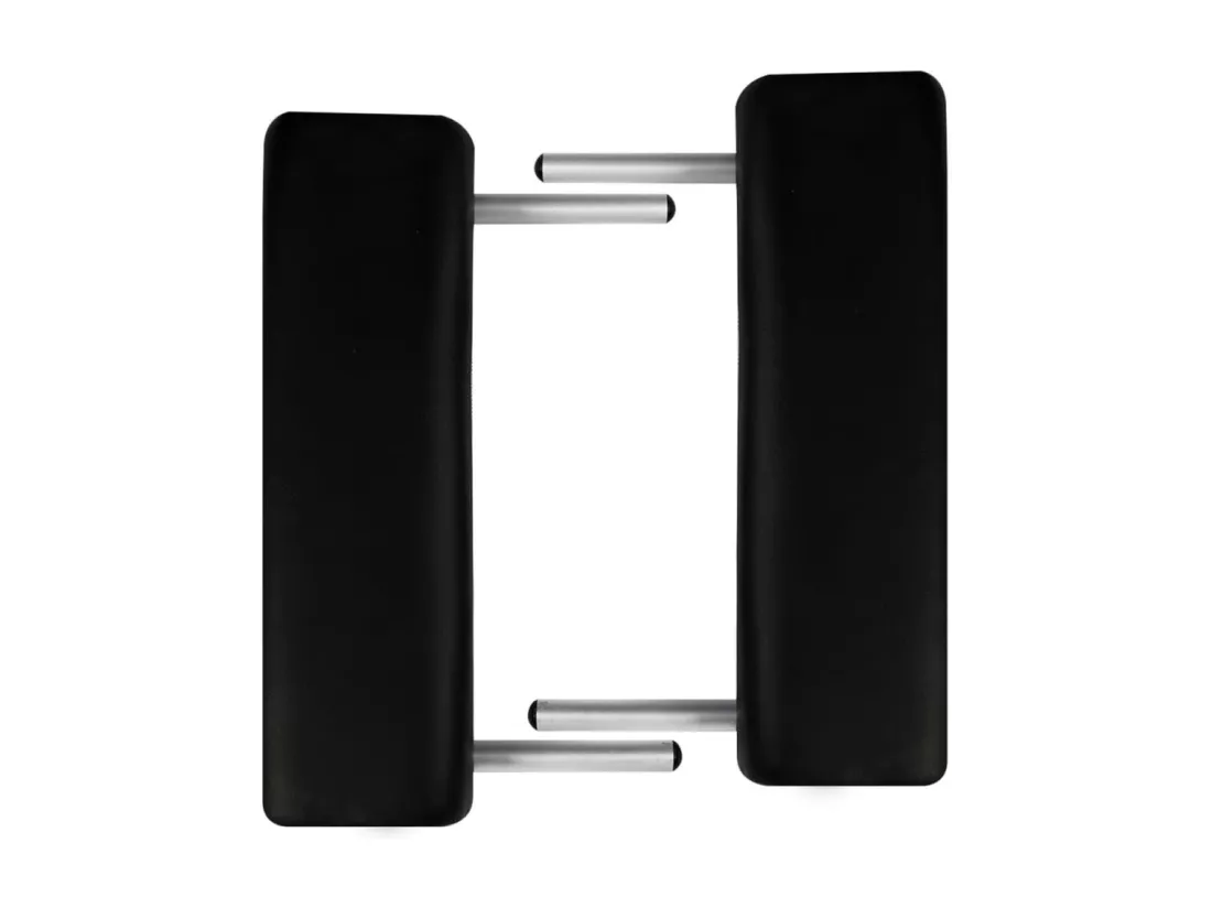 Table pliable de massage argenté 186 x 68 x 59 cm 02_0001886