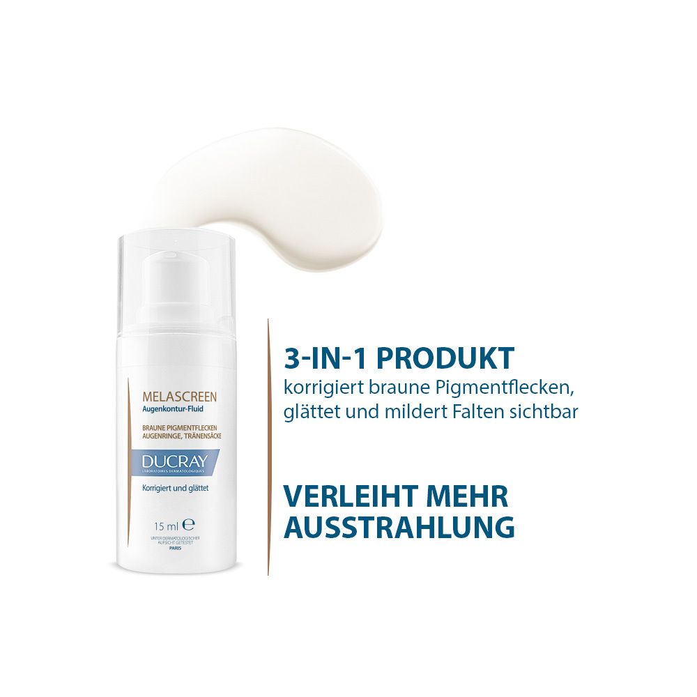 DUCRAY MELASCREEN Augenkontur-Fluid -gegen Pigmentflecken und Augenringe