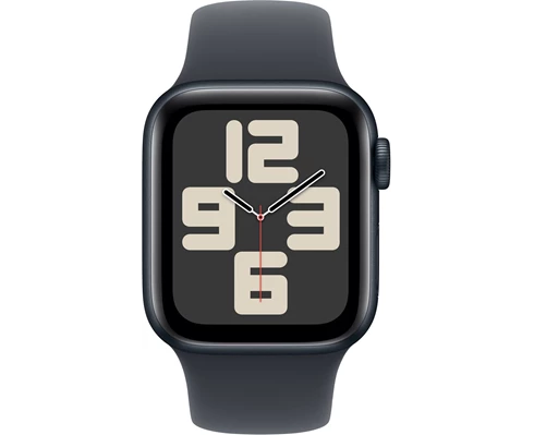 Apple Watch SE GPS 40mm Midnight Aluminium Case with Midnight Sport Band - M/L