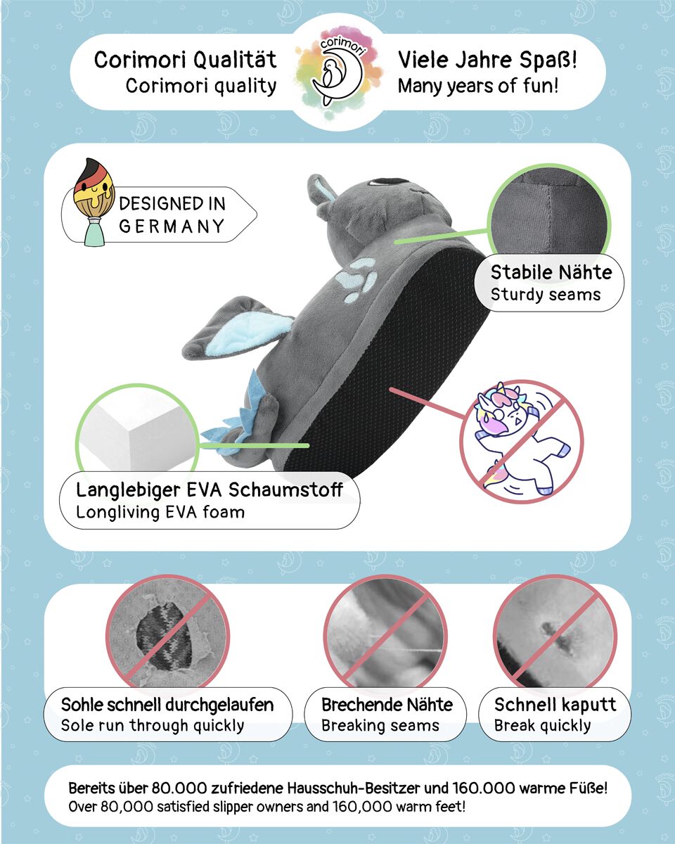Spark Le Dragon | Corimori Chaussons