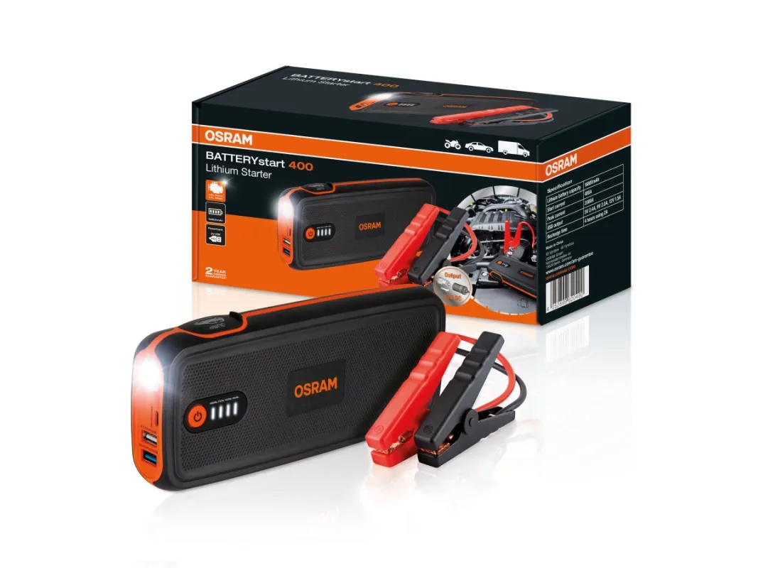 Osram BatteryStart 400 Jump Starter - 12V