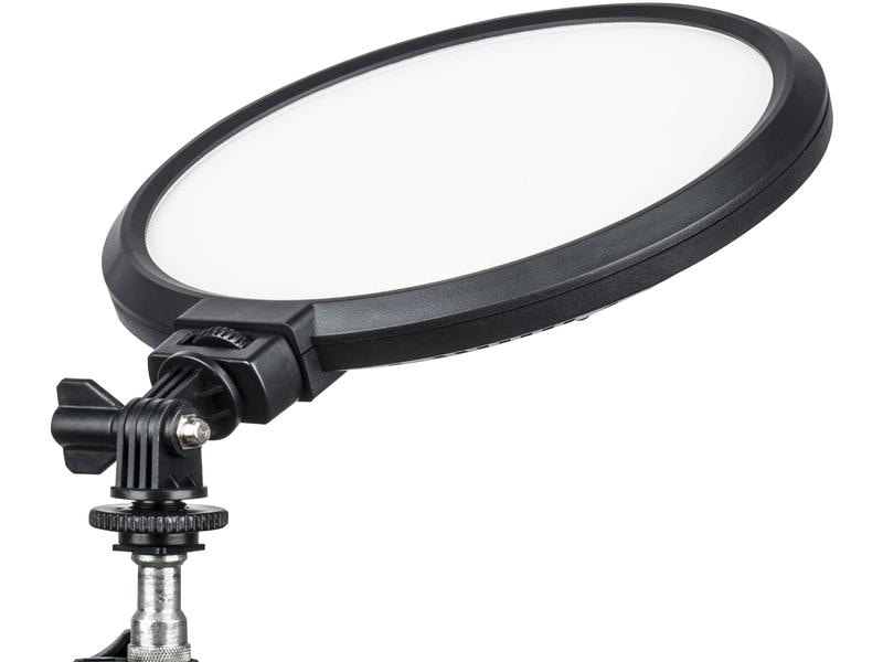Viltrox Videoleuchte VL-300T Bi-color Rundes Studiolicht mit integriertem Display