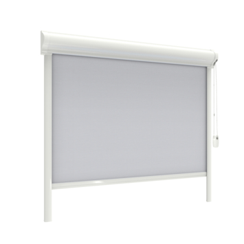 Rolgordijn Draaikiepraam kunststof of aluminium 1003 wit