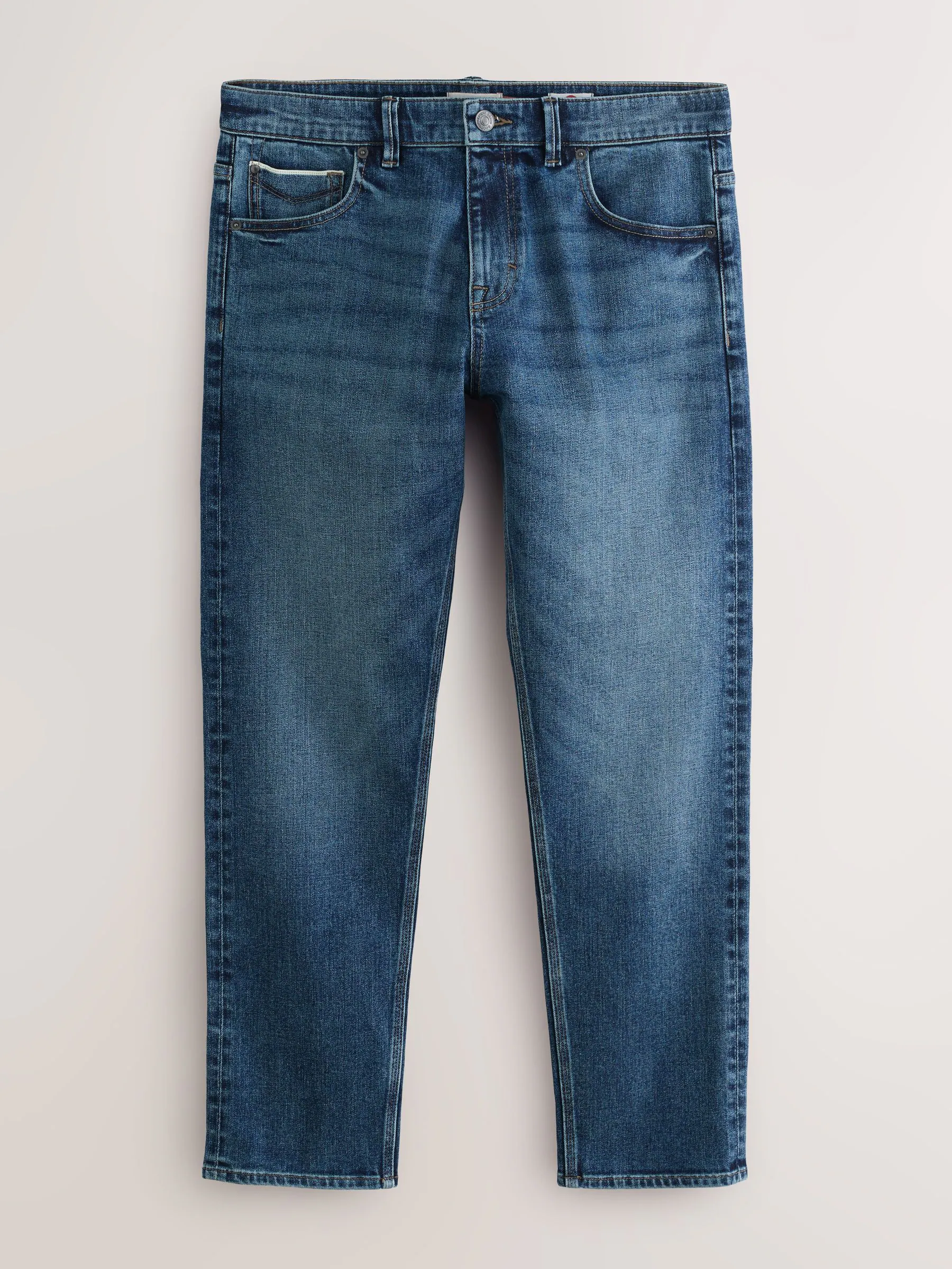 Normaal blauw - Slim Fit - Signature Japanse zelfkant denim jeans