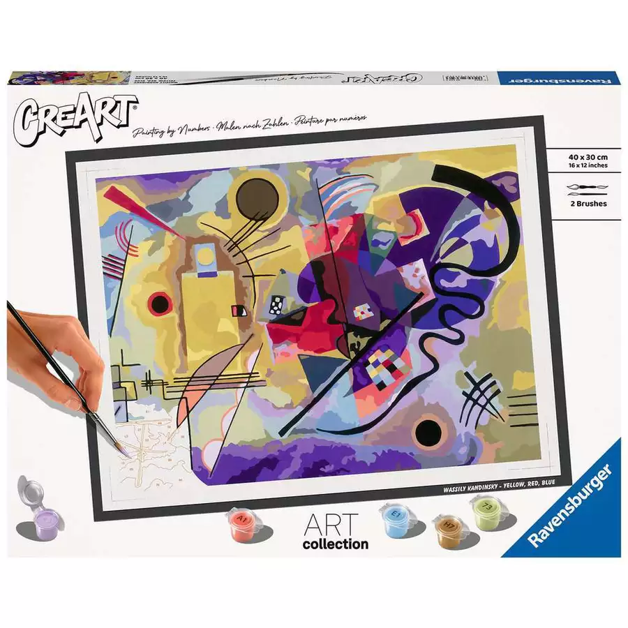 Ravensburger ART Collection:  Yellow, Red, Blue (Kandinsky) bunt