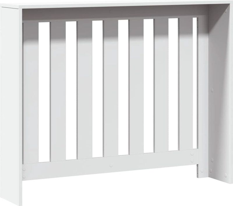 Radiatorombouw - Wit - Bewerkt Hout