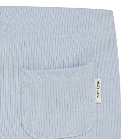 Hust and Claire Leggings - Rib - Le - Blue Flachs m. Schleife
