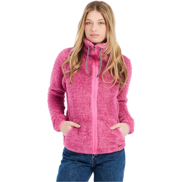 Veste polaire PROTEST RIRI FULL ZIP TOP FOXY PINK