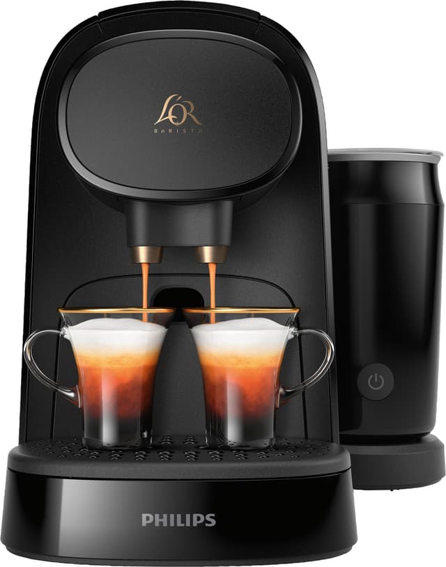 L’Or Barista Original Latte kapselmaskine 4057318 (Piano Noir)