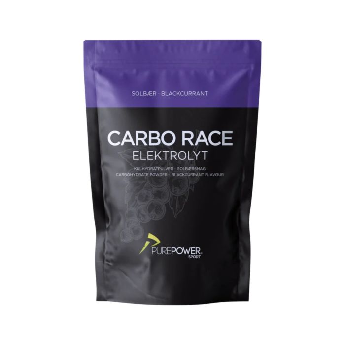 PurePower Unisex Elektrolytter Carbo Race Elektrolyt 1 kg. Blackcurrant Sort