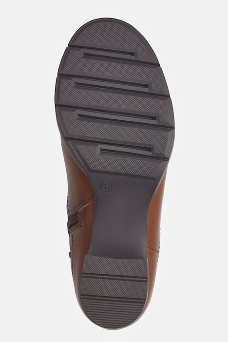 Stiefeletten, Jana Softline, vegan, Veloursoptik, Weite G