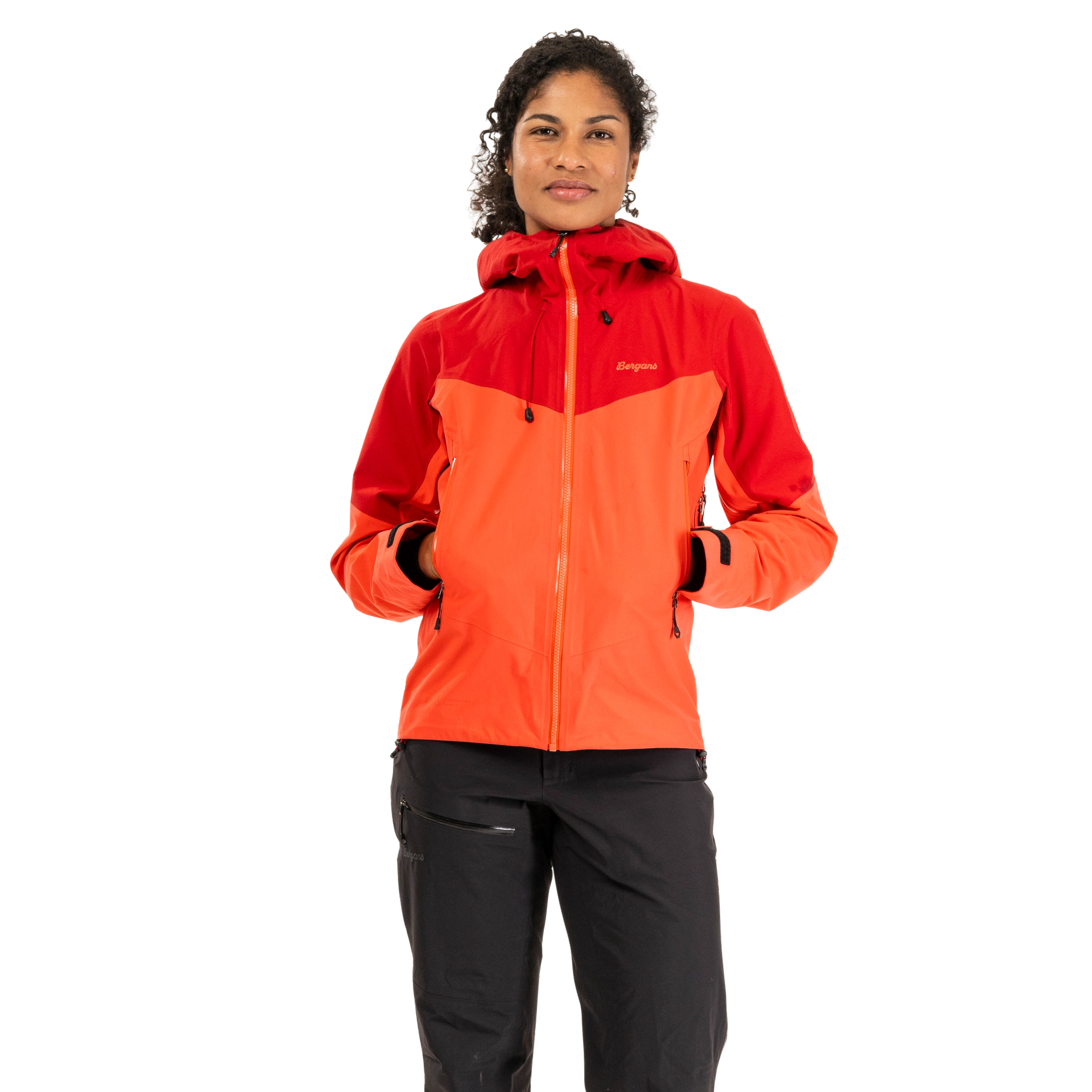 Rabot Alpine 3L Shell Jacket Women Peachy Red / Red
