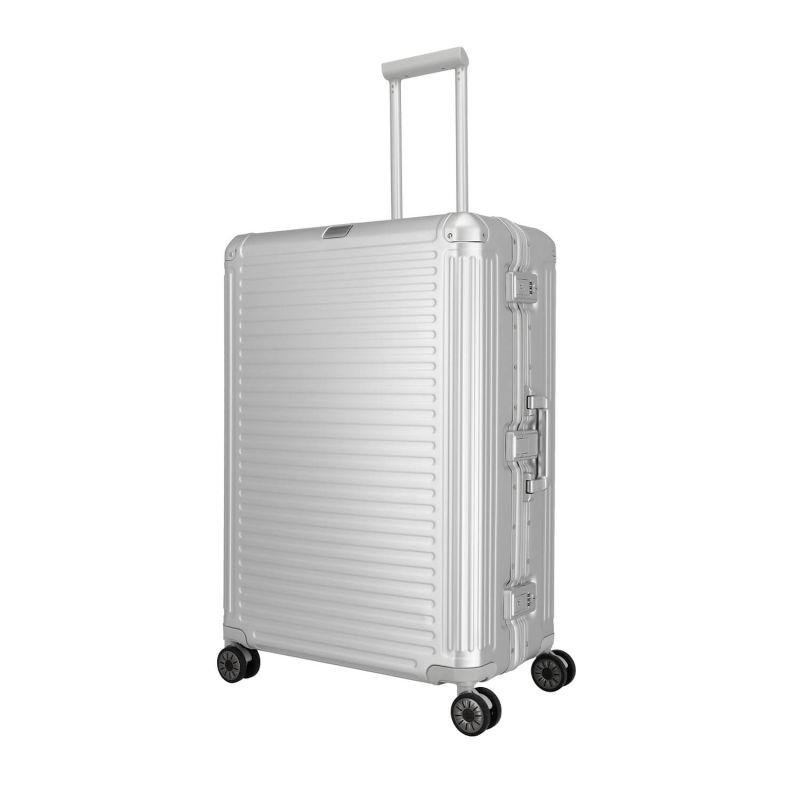 Valise rigide Next Aluminium 77 cm Argent