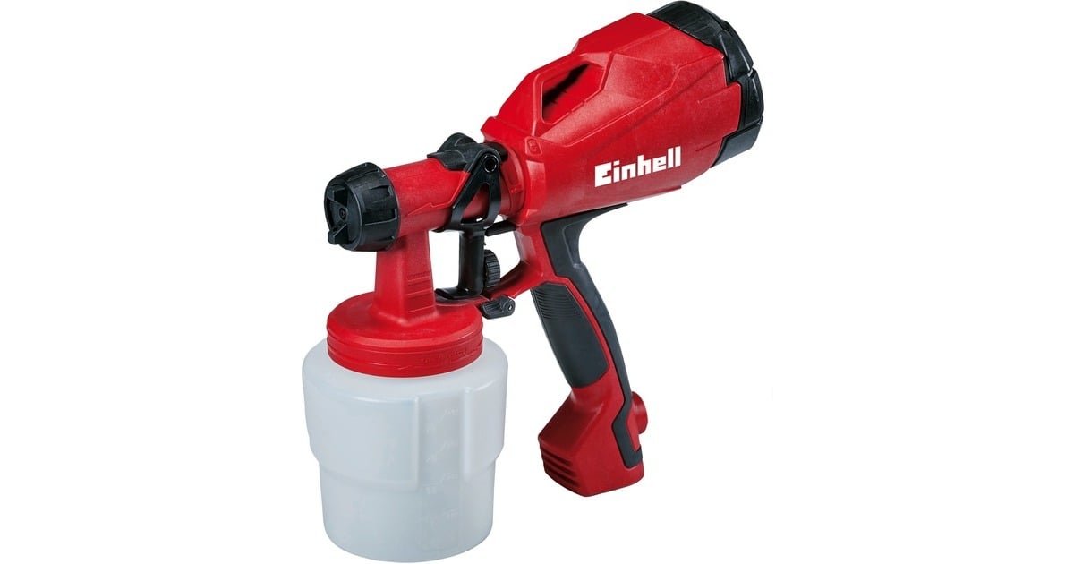 EINHELLVerfspuitsysteem TC-SY 400P spuitpistool  (Rood/zwart)