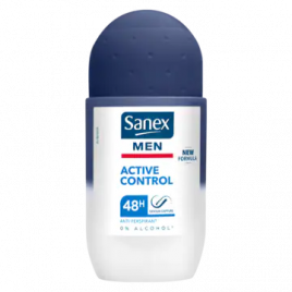 Sanex Active control 48h anti-transpirant deodorant roller voor mannen