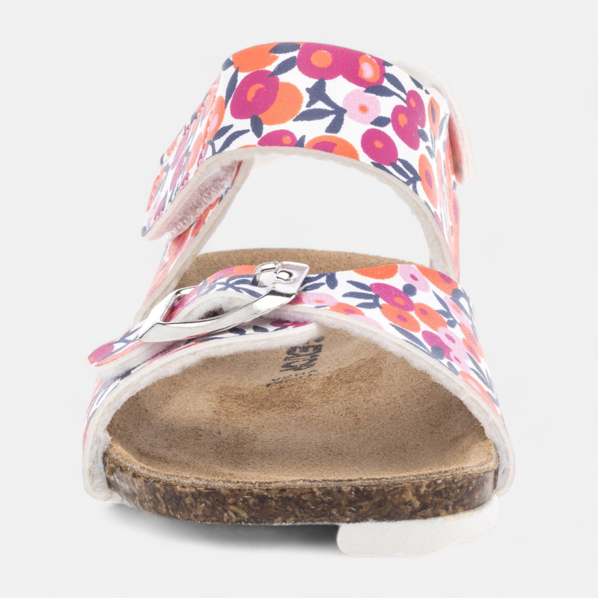 Mules semelle liège Fille rose