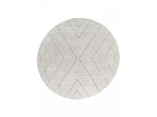 Tapis berbère shaggy crème MARRAKECH 362 Crème 160*160