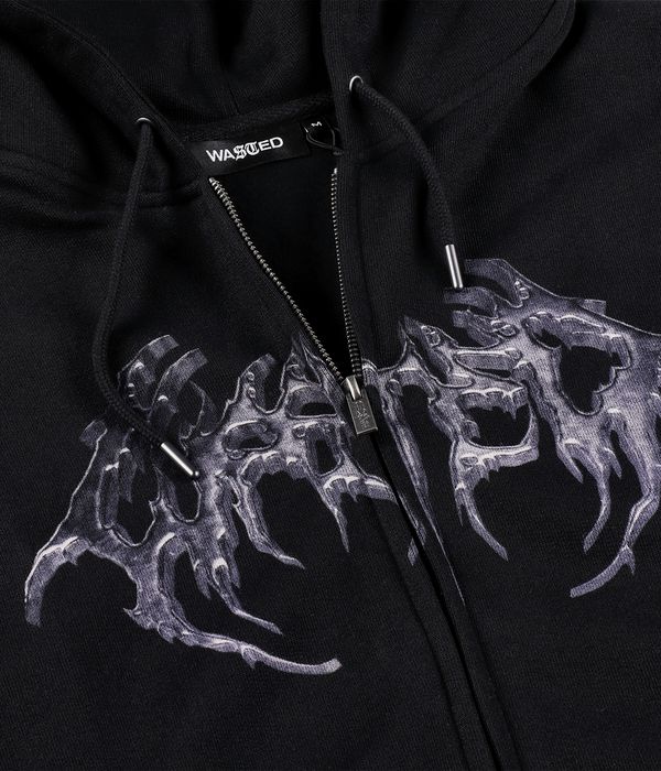 Wasted Paris Ashes Zip-Hoodie (black)