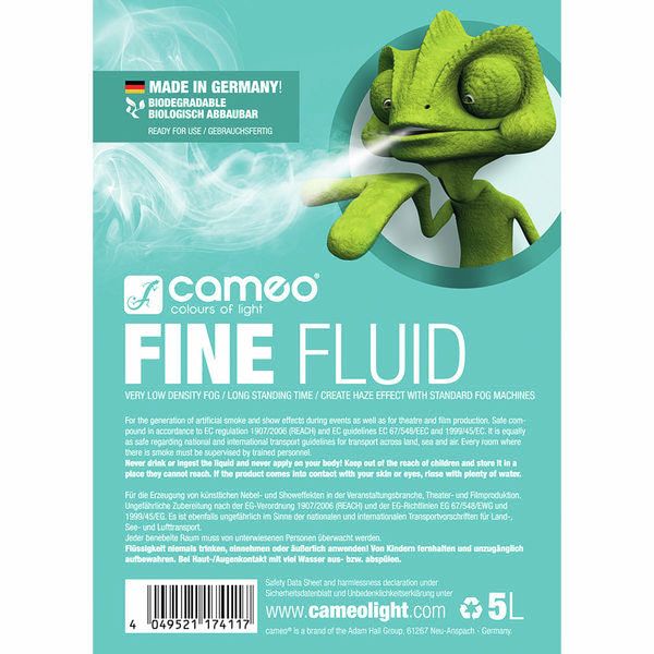 Cameo  Fine Fluid 5L