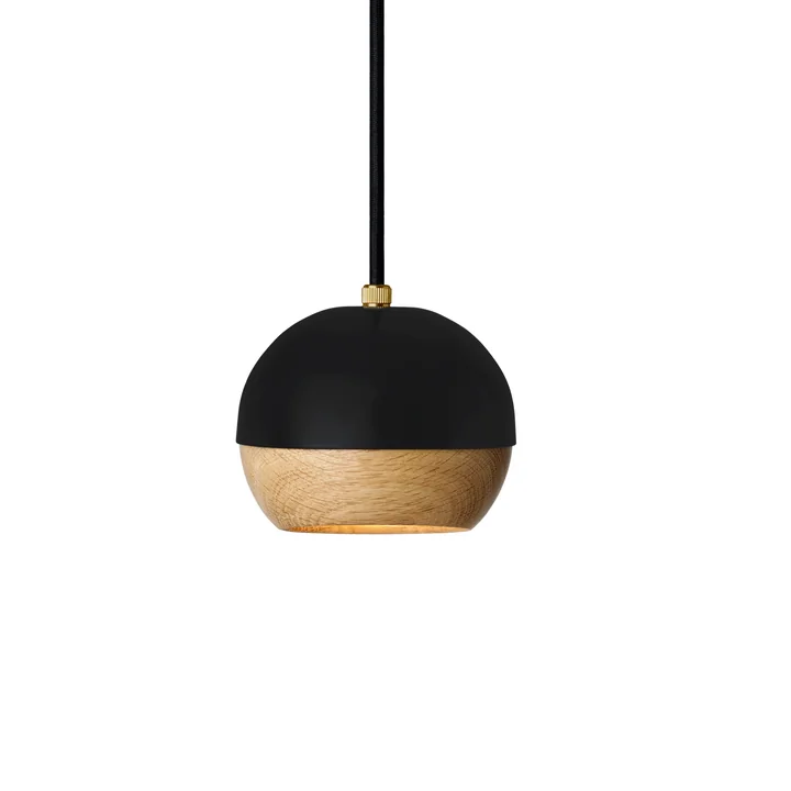 Mater - Ray Pendelleuchte Ø 11,9 cm, schwarz