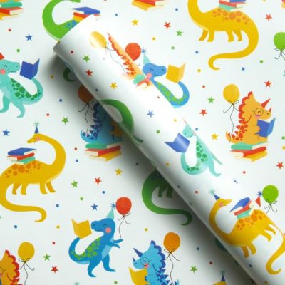 Dinosaurs 3M Roll Wrap
