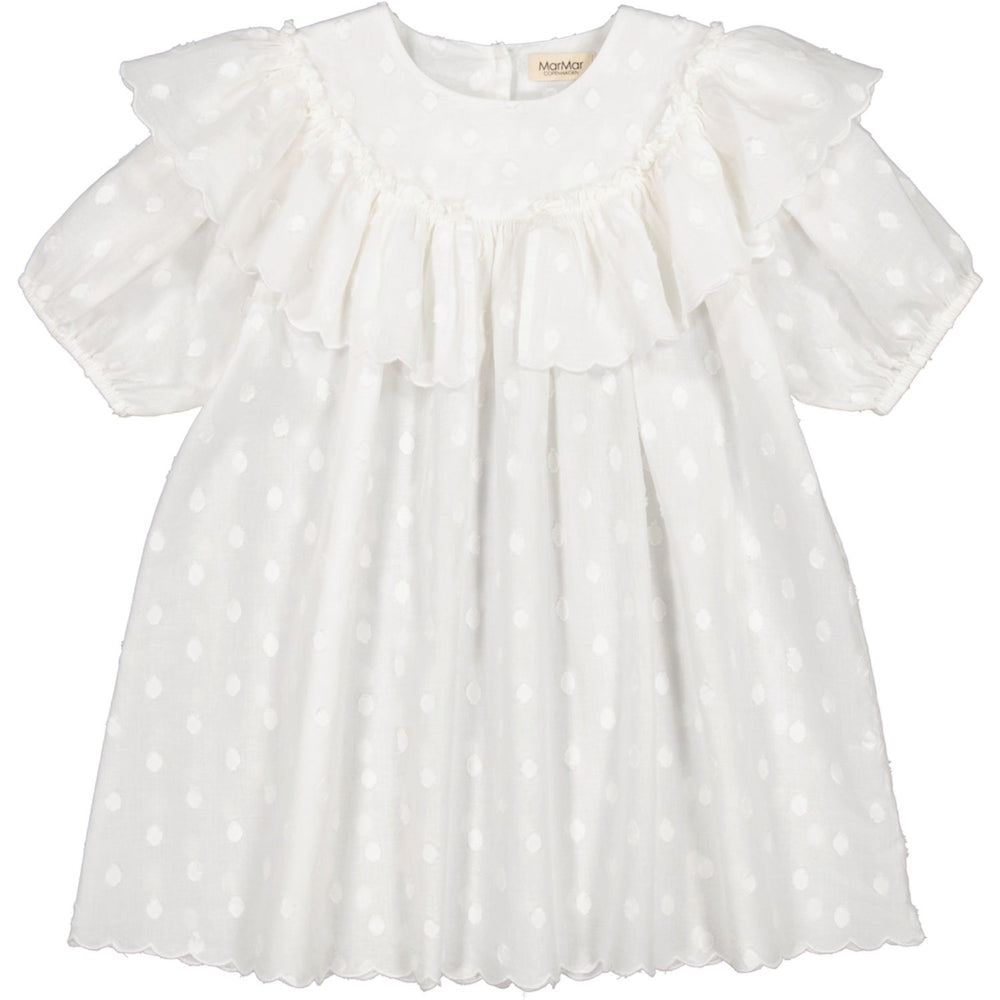 Køb MarMar Dobby Dots Gentle White Delsa Kjole