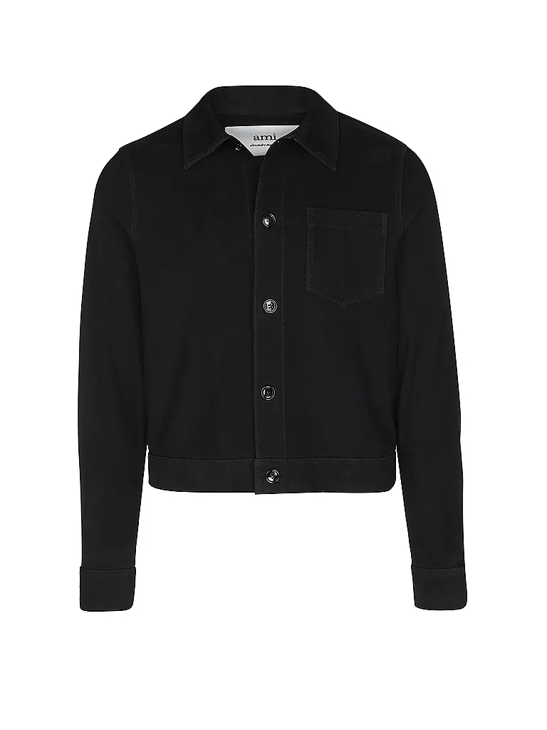 AMI PARIS Overshirt schwarz