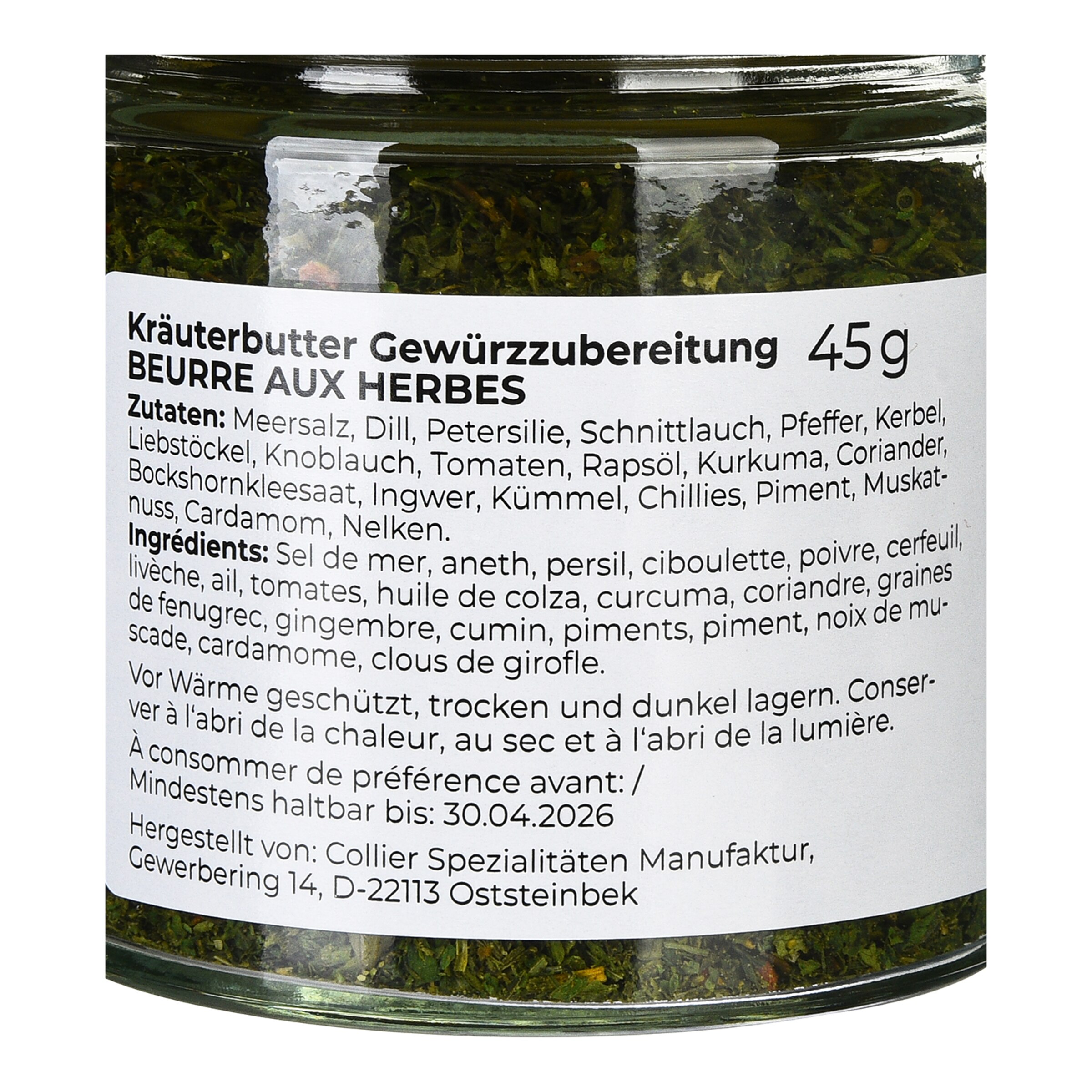 klar, 45 g