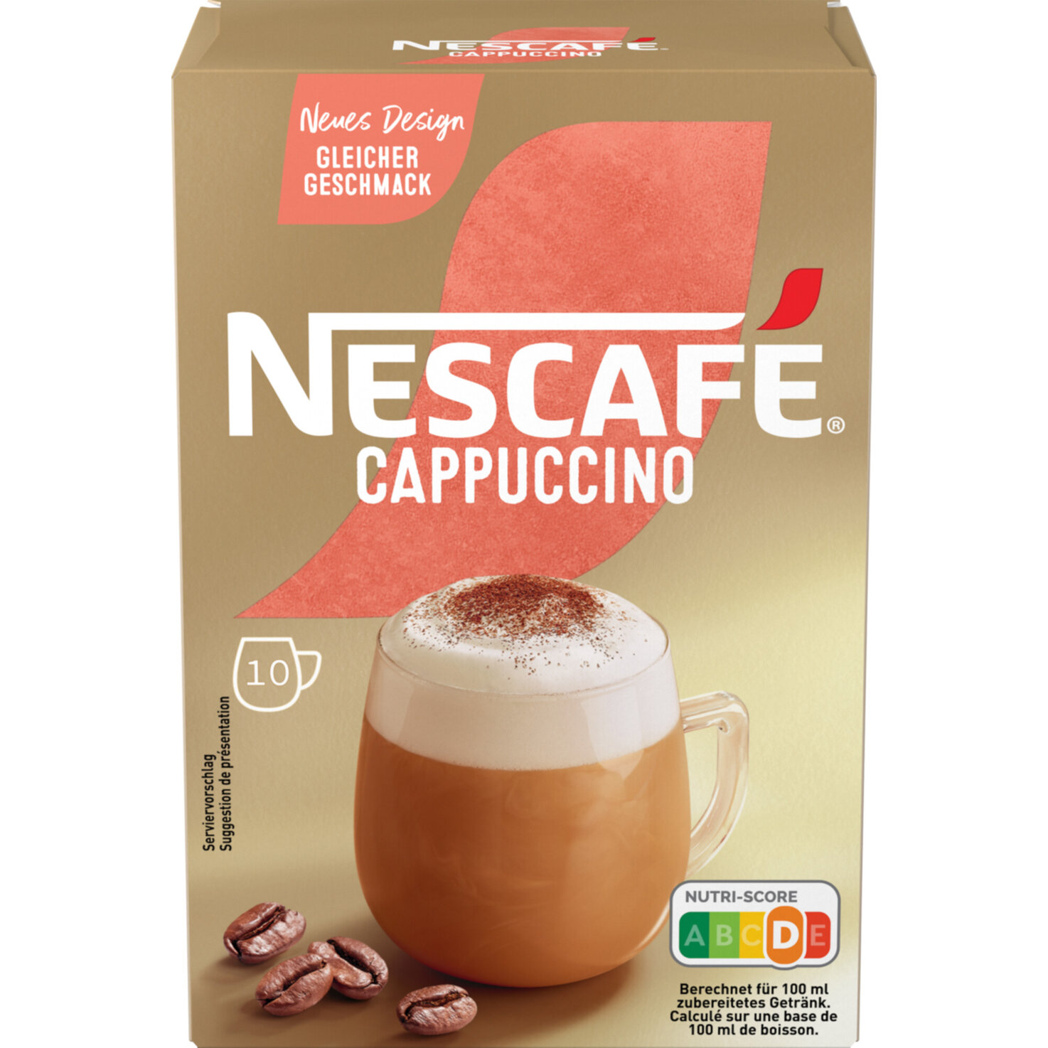 Nescafé Cappuccino löslicher Kaffee Beutel
