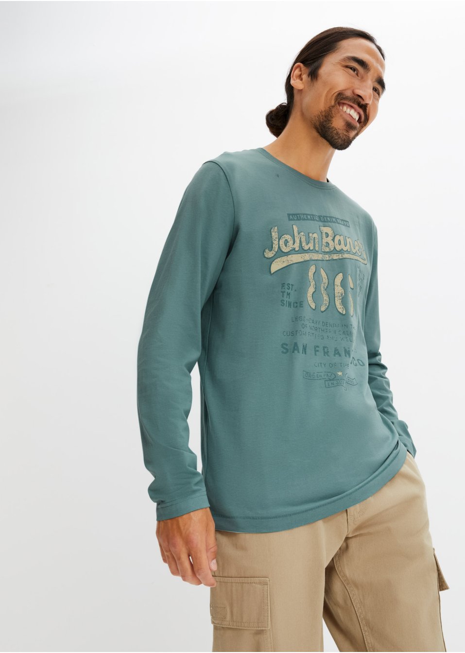 T-shirt manches longues en coton