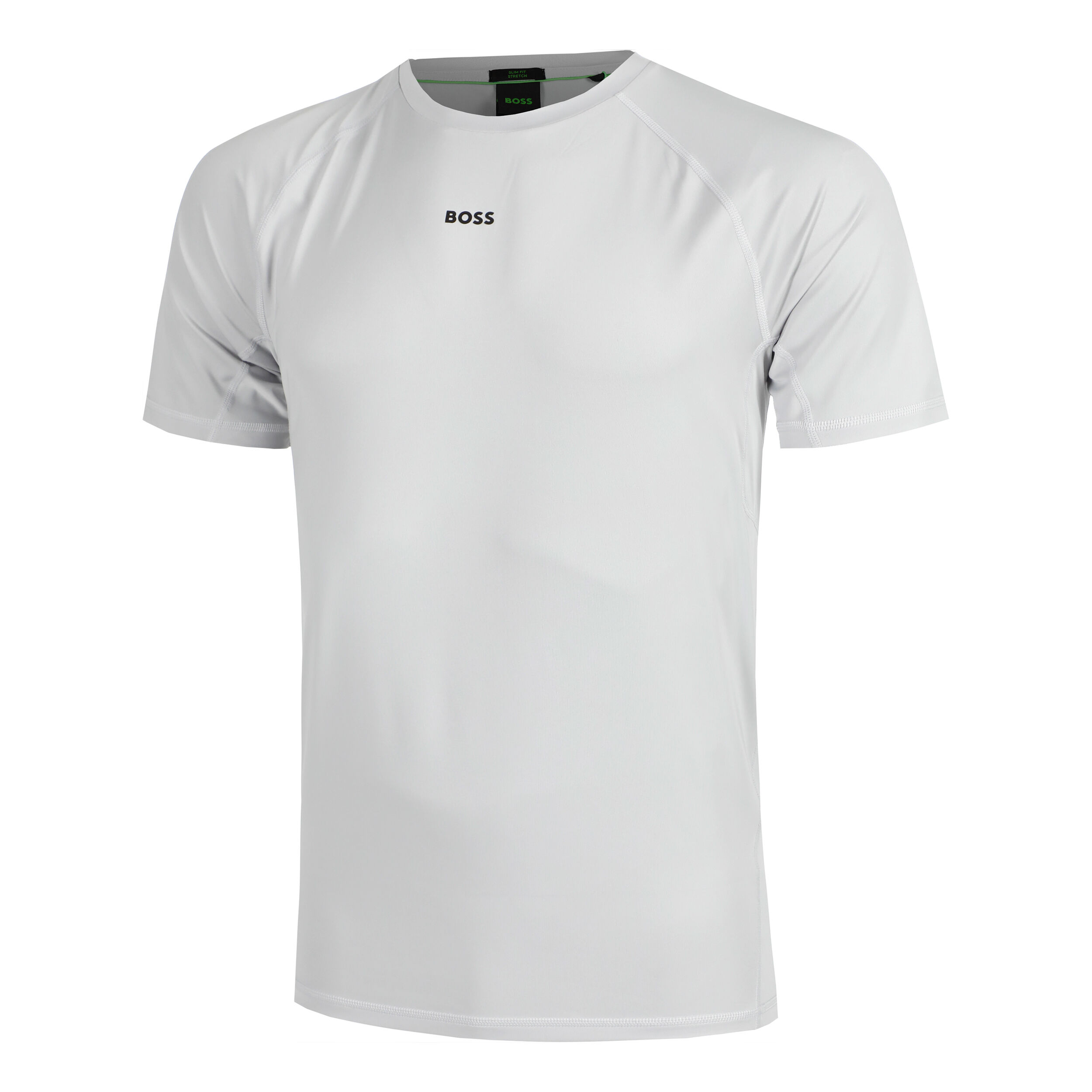 BOSS Tee Active 1 T-shirt Hommes - Gris Clair
